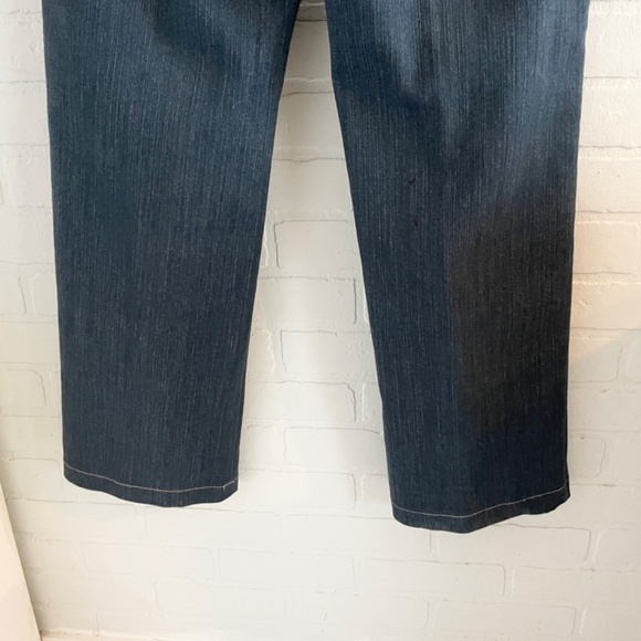 Vintage 90s Y2K Mac & Jac Women’s Denim Jeans 60s vibe Barbie Dark wash Sz 12 - Picture 11 of 15